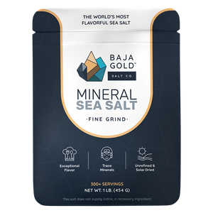 Baja Gold Signature Mineral Sea Salt - Fine Grind